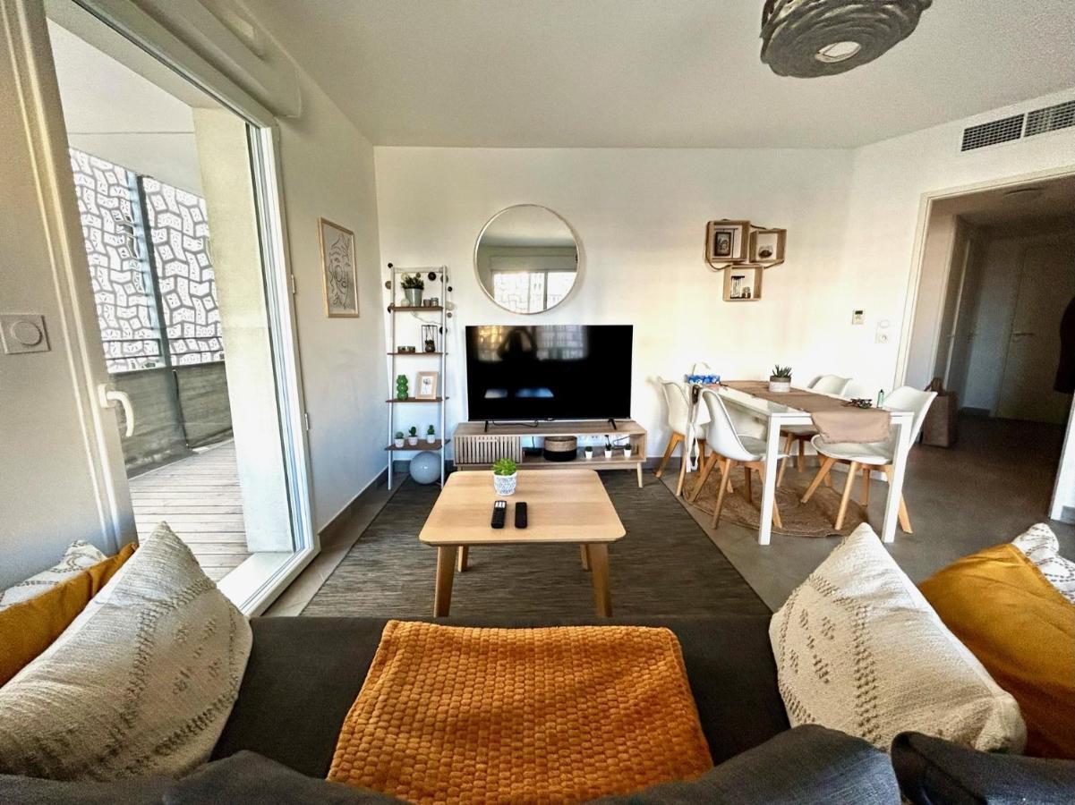 Appartement Cosy - Port Marianne - Garage Sous Sol 몽펠리에 외부 사진