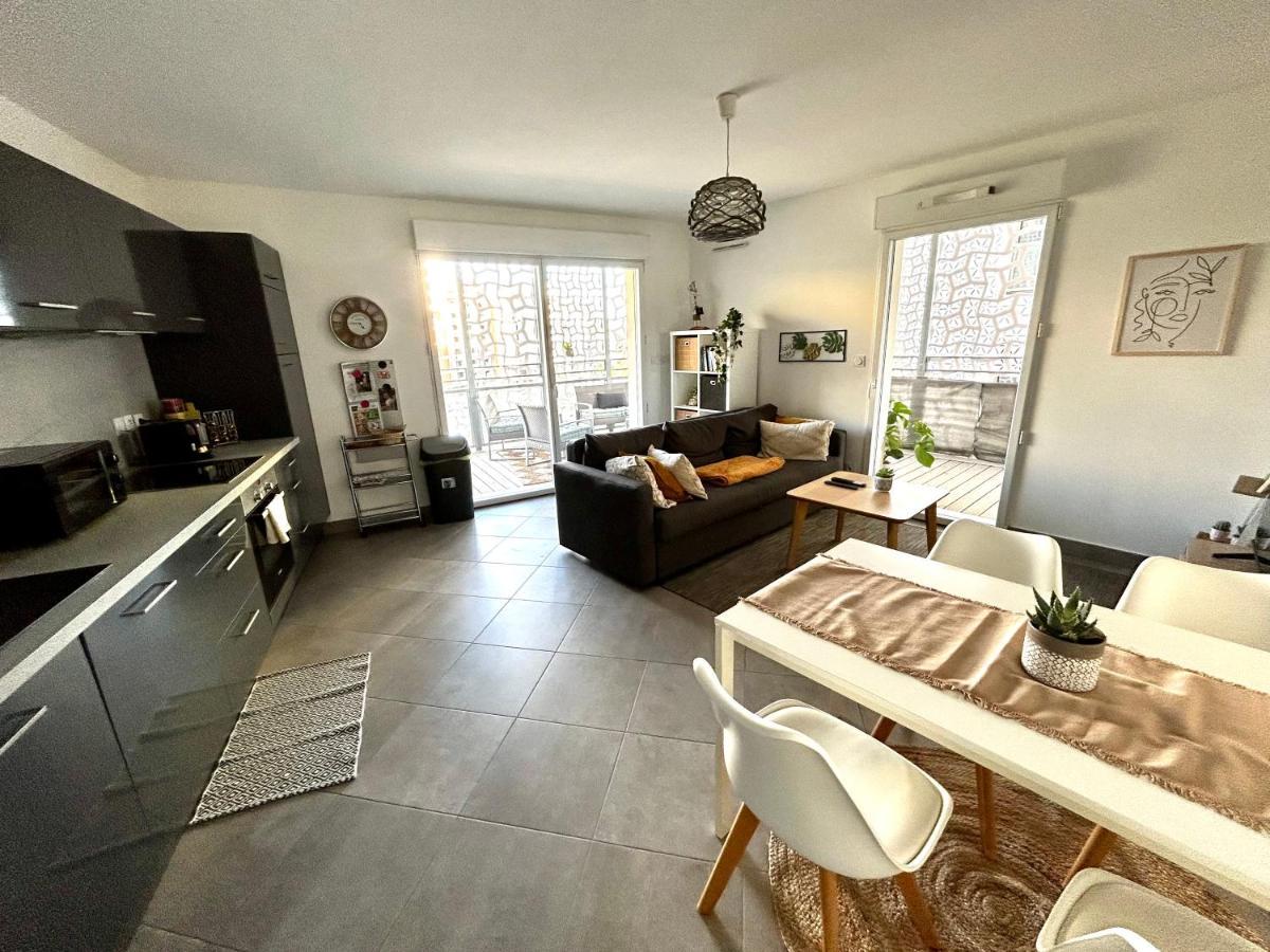 Appartement Cosy - Port Marianne - Garage Sous Sol 몽펠리에 외부 사진